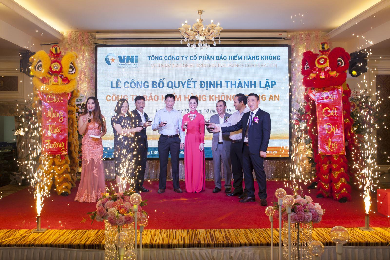 Khai trương Công ty Bảo hiểm Hàng không Tràng An